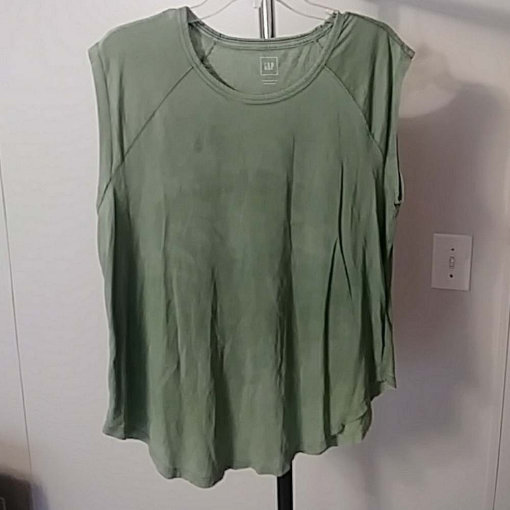 Vintage Wash Green Gap Shirt